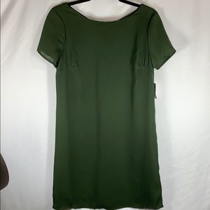 Charlotte Russe Olive Mini-Dress